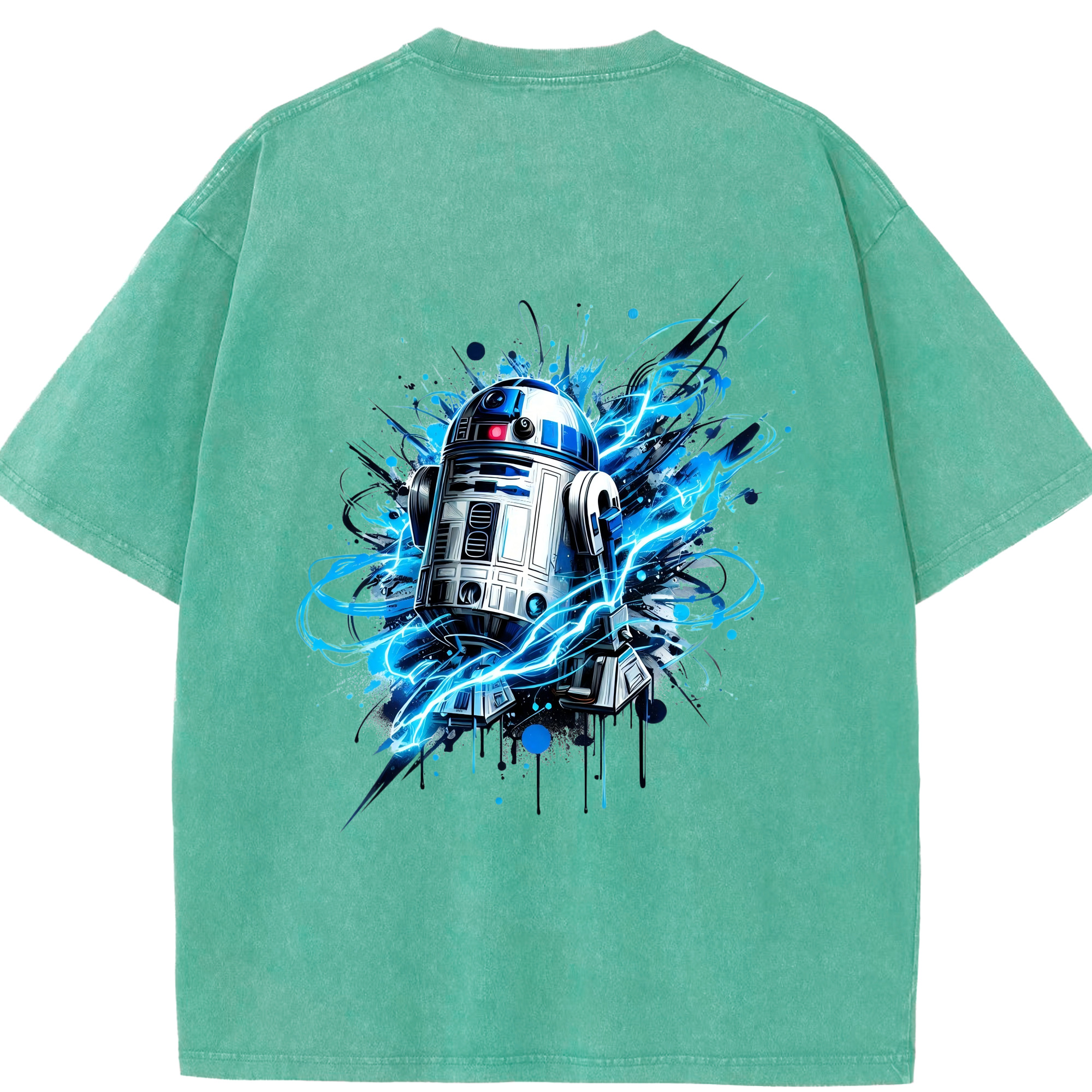 （画像用） スター・ウォーズ Star Wars 綿100% ヴィンテージ風 半袖Tシャツ（背面プリント）